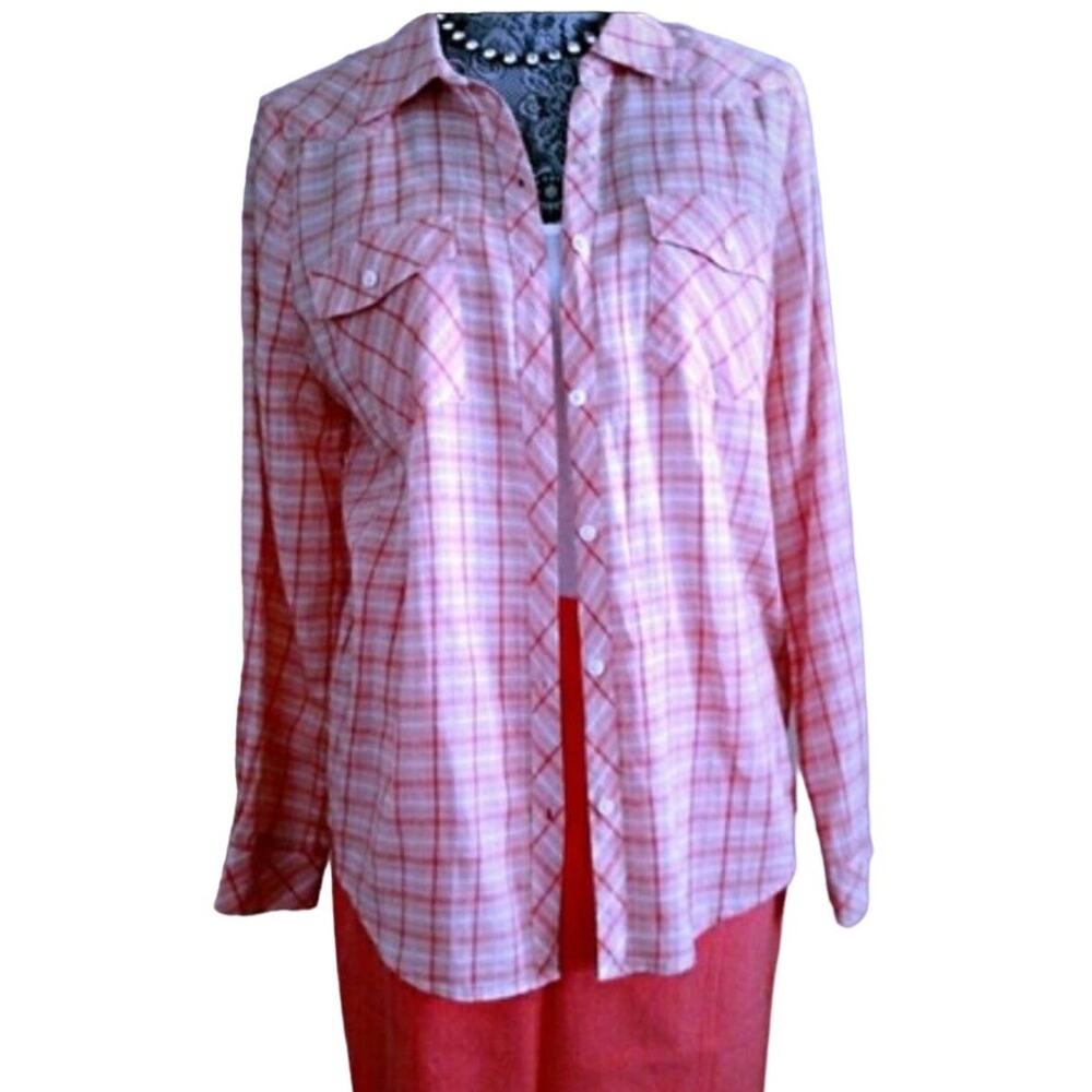 Joie Dehart Plaid Button Down Shirt - Size M - NWT